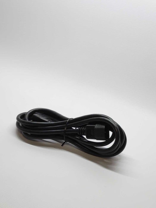 IEC C13 to IEC C14 Power Cable - 18AWG SJT - 6ft, Black Q