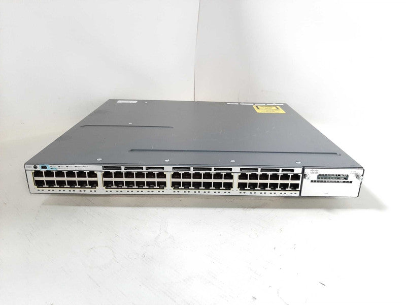 Cisco WS-C3750X-48T-S 48 Port 3750X Gigabit Switch READ $