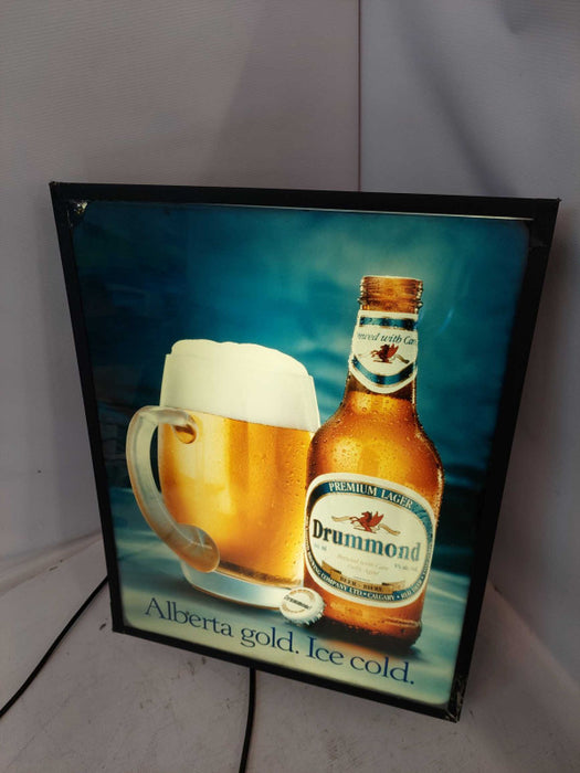 Alberta Gold Drummond Draft Beer Premium Lager Bar Light   Model: COK-6-87
