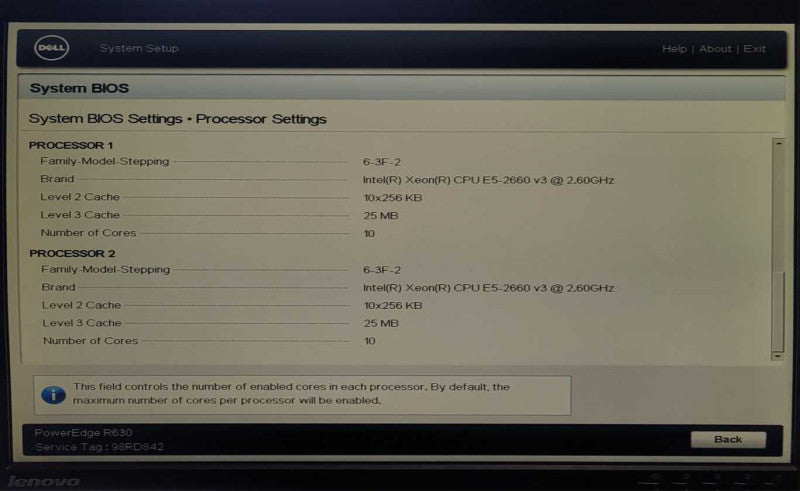 Dell PowerEdge R630 2x Xeon E5-2660 v3 2.60GHz 64GB DDR4
