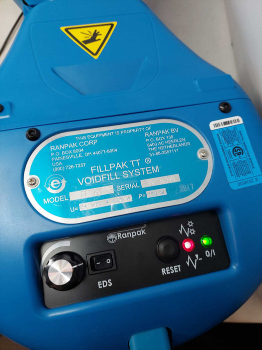 RanPak Corp. FillPak TT Void Fill System Model:FPT31C