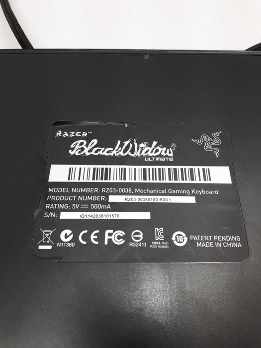 Razer RZ03-0038 BlackWidow Ultimate 2013 Wired Mechanical Gaming Keyboard &