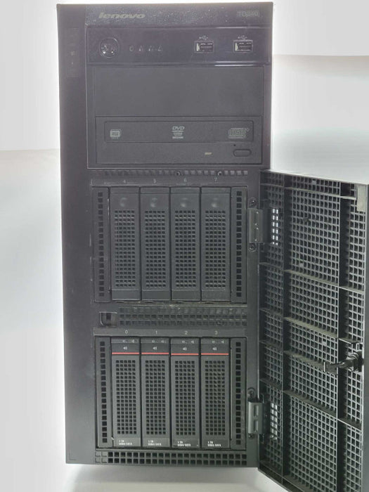 Lenovo TD340, 1x Xeon E5+2420v2 2.2GHz, 16GB DDR3, 2x PSU, 4x 3.5\\" Trays _