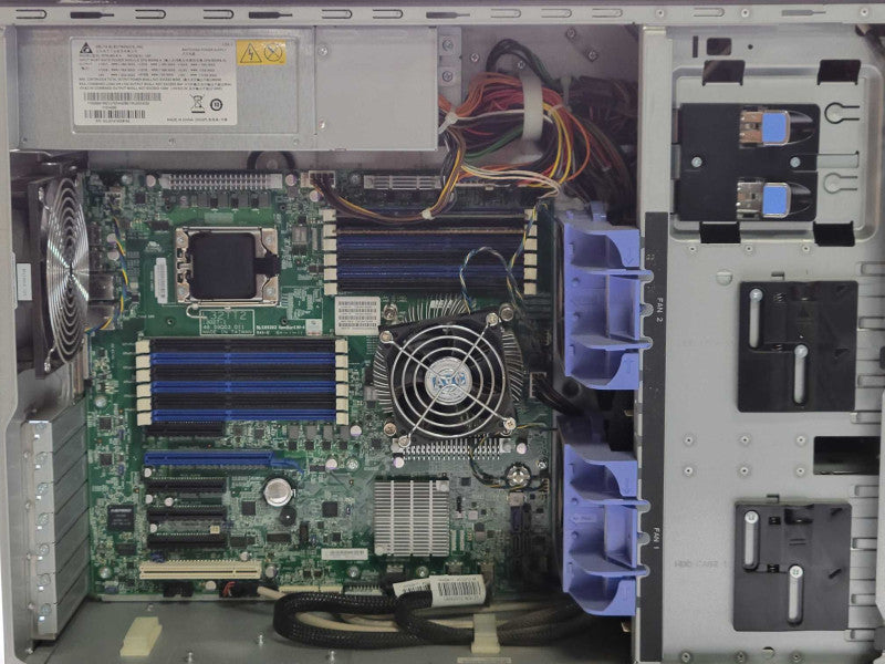 Lenovo TD340, 1x Xeon E5+2420v2 2.2GHz, 16GB DDR3, 2x PSU, 4x 3.5\\" Trays _