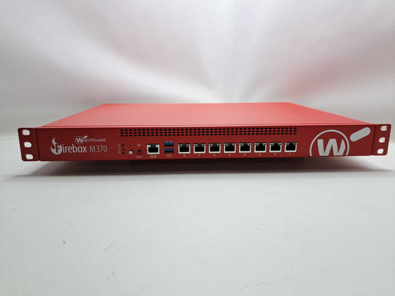 WatchGuard Firebox M370 8-Port GbE Network Security Appliance Q)