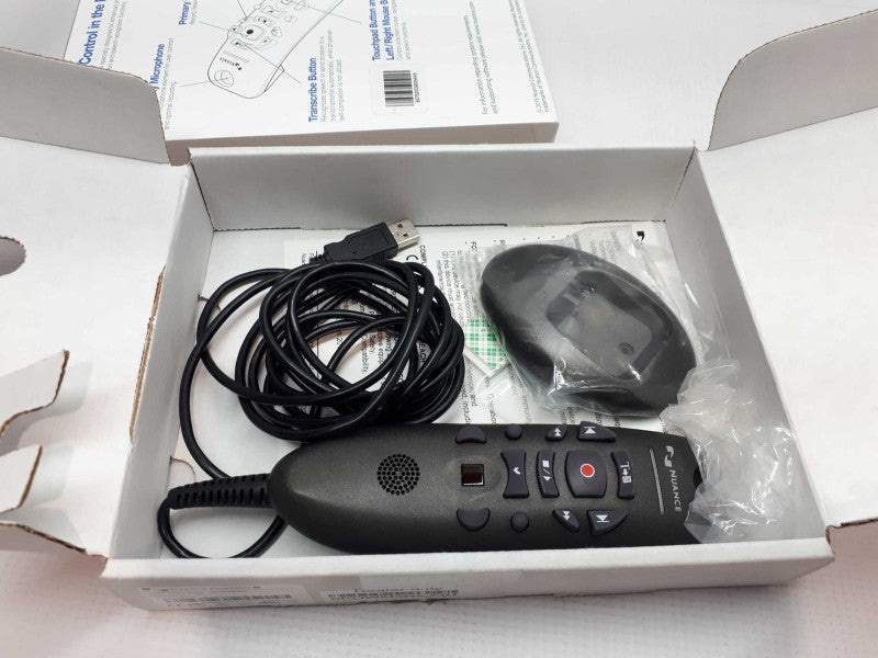 New Nuance PowerMic III Handheld USB Dictation Microphone &