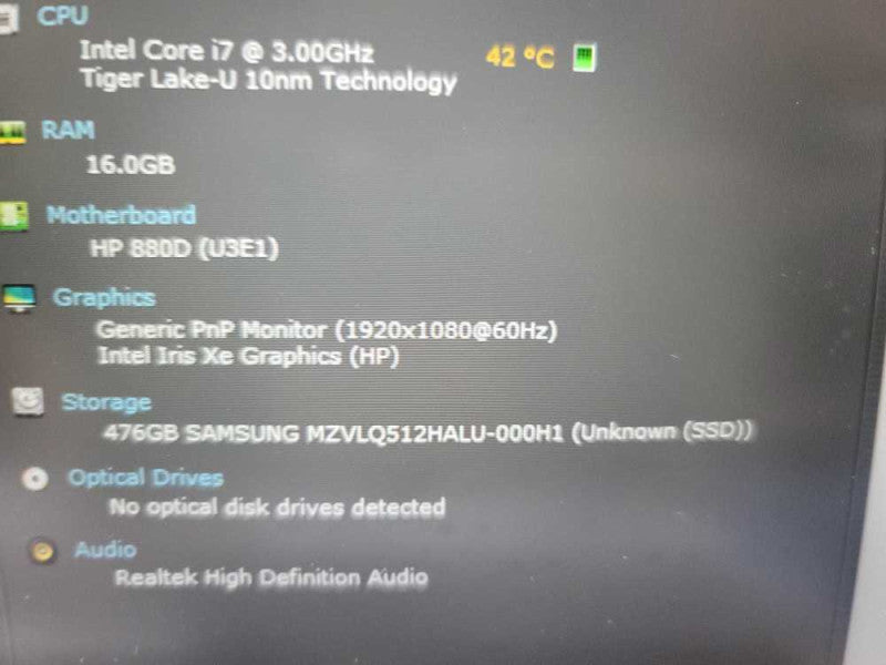 HP EliteBook 840 G8 i7-1185G7, 16GB DDR4, 512GB SSD Î²