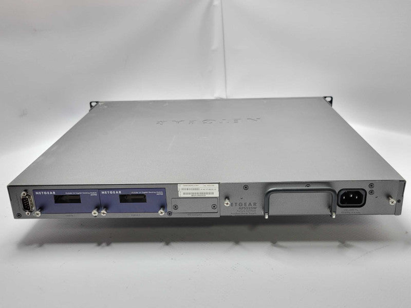 NetGear GSM7252PS 48-Port GE L2+Managed Stackable PoE Switch w/ 2x 10GE SFP+ Q_