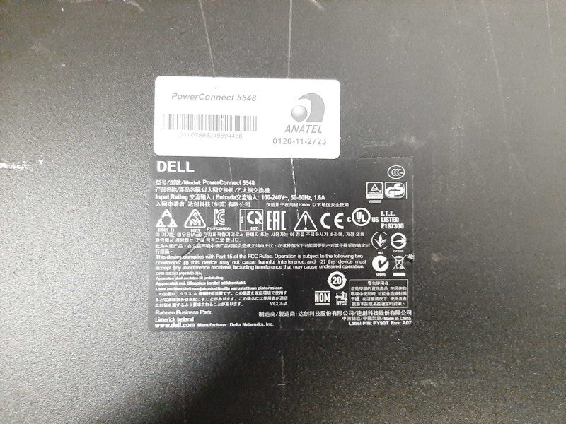 Dell PowerConnect 5548 Gigabit Ethernet Switch $