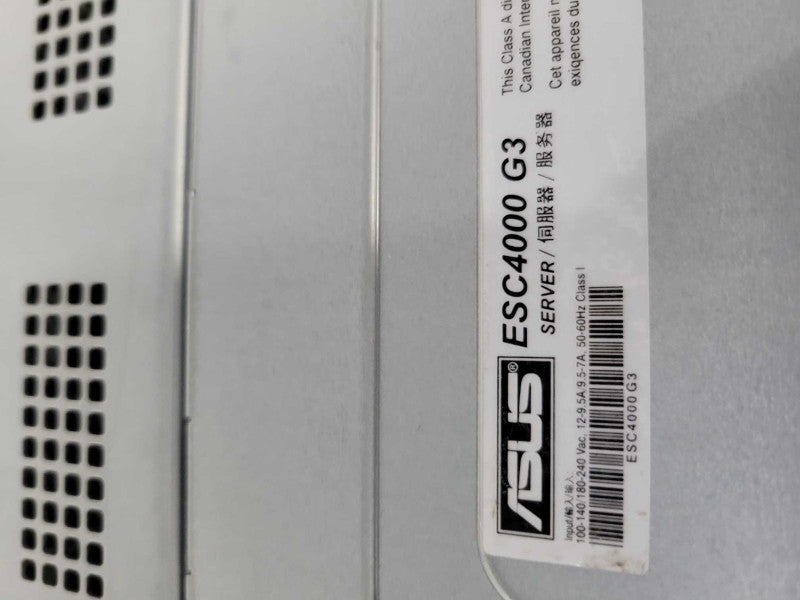 Asus ESC4000 G3 Intel Xeon E5-2640 V3 16GB