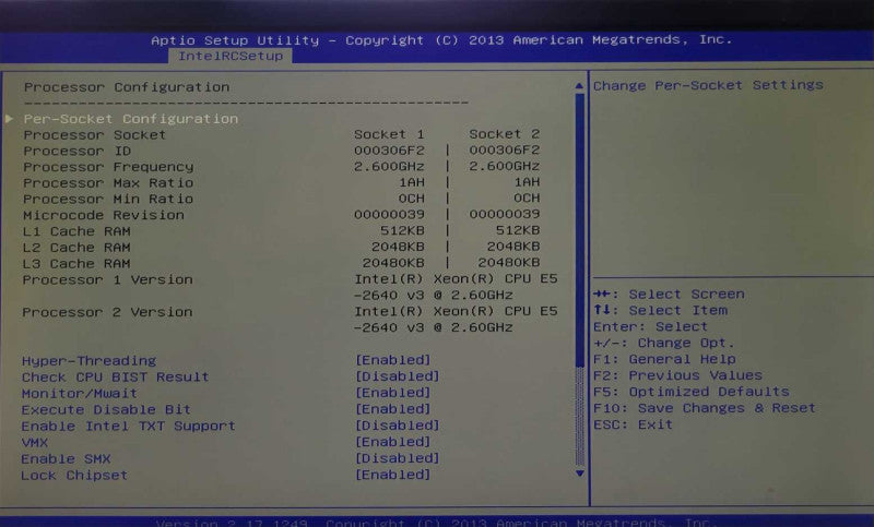 Asus ESC4000 G3 Intel Xeon E5-2640 V3 16GB