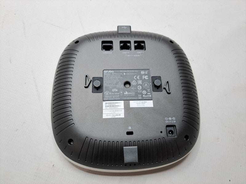 Aruba Networks APIN0325 Wireless AP Dual 4x4 802.11ac Factory Reset Q)