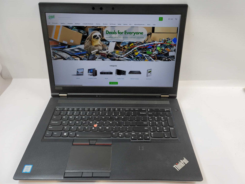 Lenovo P72 i7-8750U, 32GB DDR4, 4GB Nvidia Quadro P600, 256GB SSD + 1TB HDD Î²