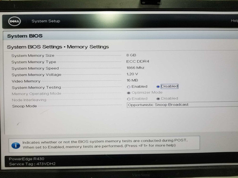 Dell Poweredge R430 Xeon E5-2603 V4 @ 1.70ghz / 8gb ram / H330 Mini Raid #