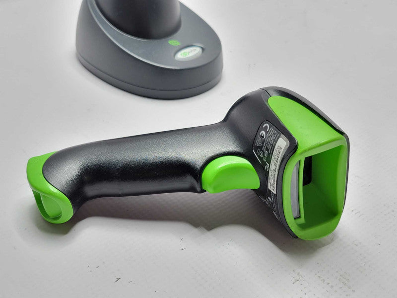 NCR 1902G-BF Handheld Barcode Scanner with Cradle, READ _