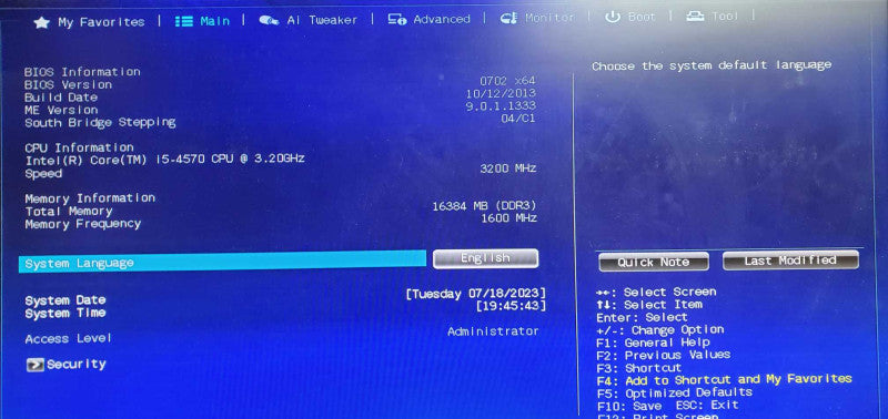 Custom PC i5-4570 CPU 16GB DDR3 RAM 450W PSU NO HDD *READ @