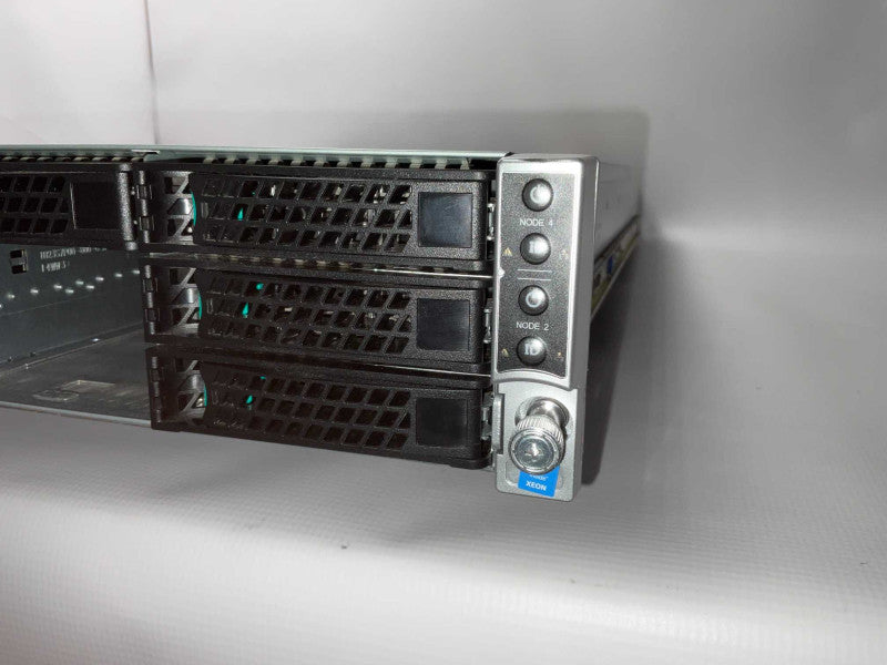 H2312XXKRS 2U 4-node server 8x Intel E5-2630v2 @2.6 GHz 512GB RAM  Q-