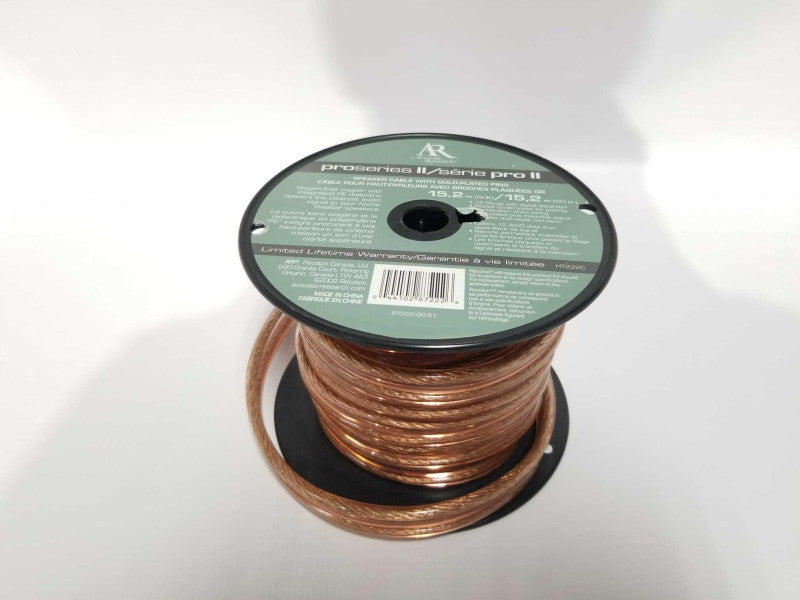 Acoustic Research ProSeries 2 Sspeaker cable HT222C - 12 Gauge #