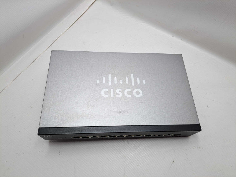 Cisco SG300-10P 10 Port Gigabit Managed PoE Switch )