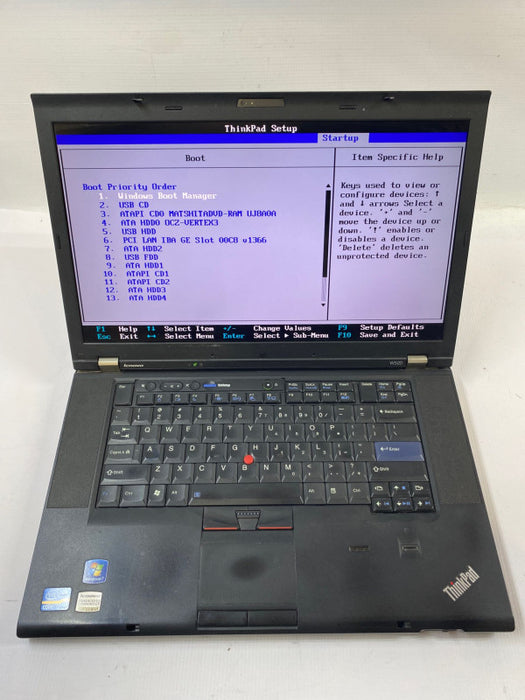 Lenovo ThinkPad W520 Workstation Laptop i7-2820QM QUADRO M2000M 8GB 120 SSD