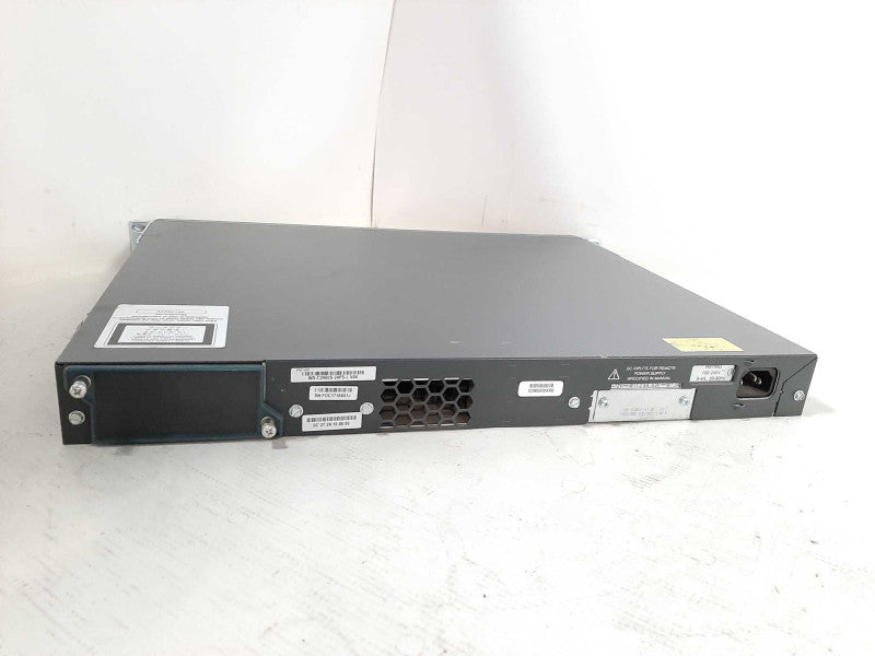 Cisco WS-C2960S-24PS-L 24 Port PoE+ Gigabit Switch + Rackmount Ears Q$