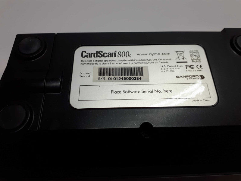 DYMO CardScan 800c Portable Business Identification Card Scanner &