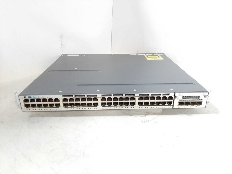 Cisco WS-C3750X-48P-S 48 Port PoE+ Gigabit Ethernet Switch C3KX-PWR-715WAC Q$