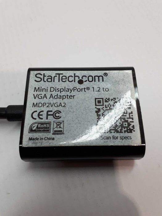 StarTech.com MDP2VGA2 Mini DisplayPort 1.2 to VGA Video Adapter Converter &