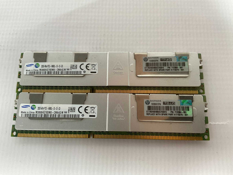Samsung 64GB (2x 32GB) DDR3-14900L  -
