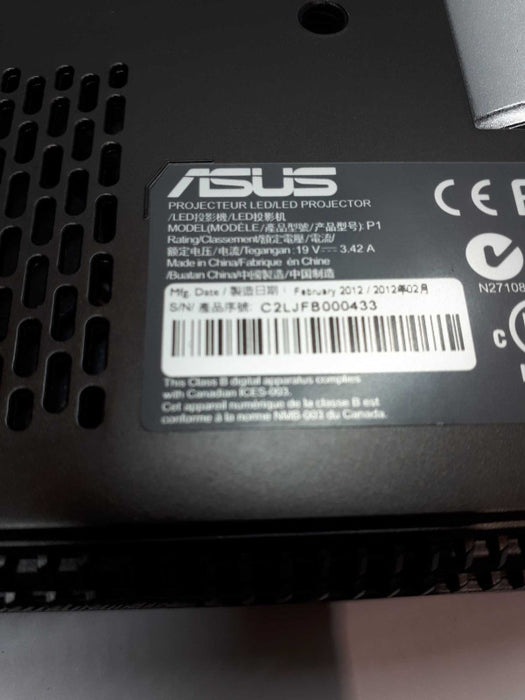 ASUS MODEL P1 LED PROJECTOR &