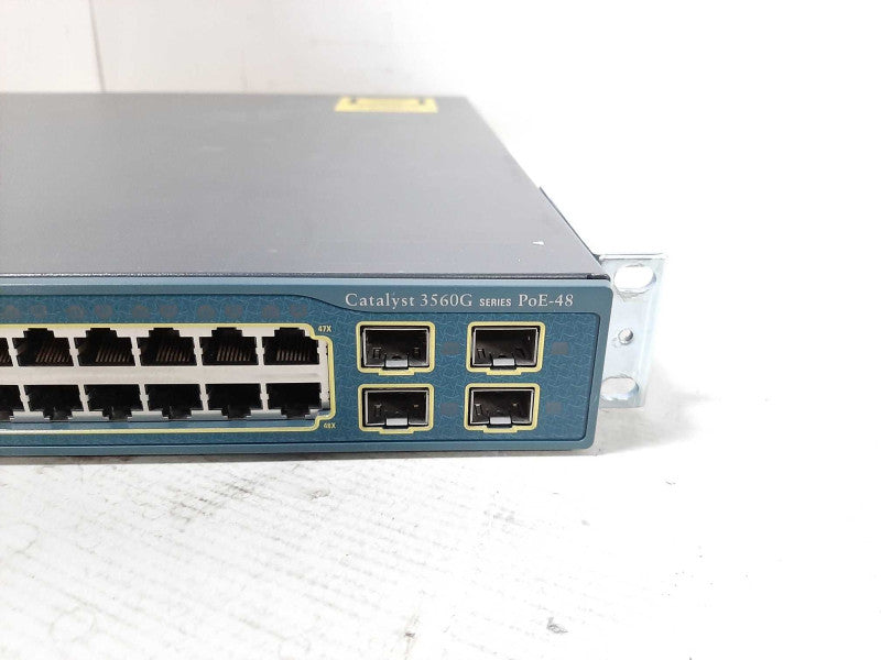 Cisco WS-C3560G-48PS-S 48 Port PoE 3560G Gigabit Switch Q$