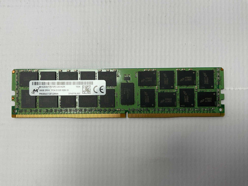 Micron 16GB 2Rx4 PC4-2133P DDR4 SERVER RAM Q-