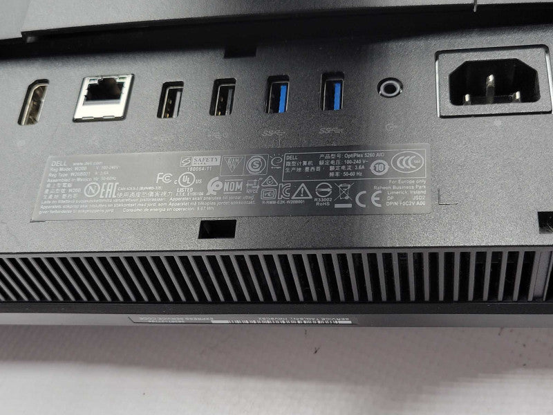 Dell Optiplex 5260 AIO, Core i3-8100 3.6GHz, 4GB DDR4, 21.5\\" Touch, webcam Q_