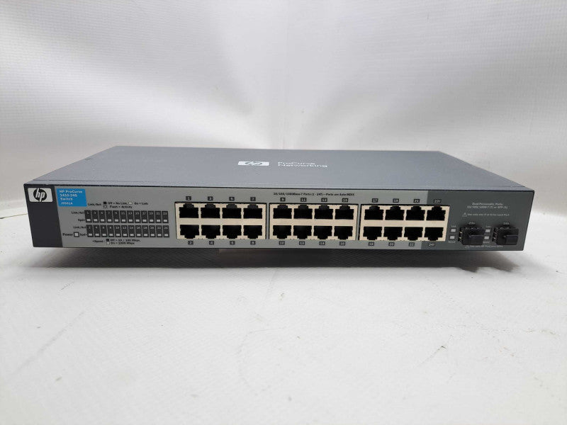 HP ProCurve 1410-24G J9561A 24 Port Gigabit Ethernet Switch 2 SFP )