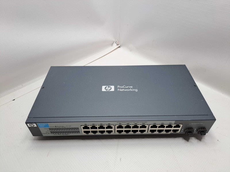 HP ProCurve 1410-24G J9561A 24 Port Gigabit Ethernet Switch 2 SFP )