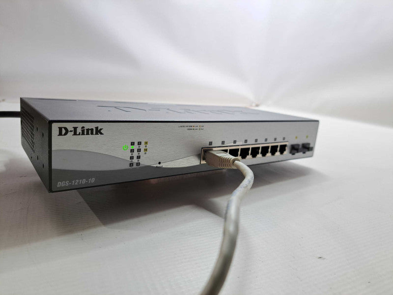D-Link DGS-1210-10, 10-Port Web Smart Managed Gigabit Switch )