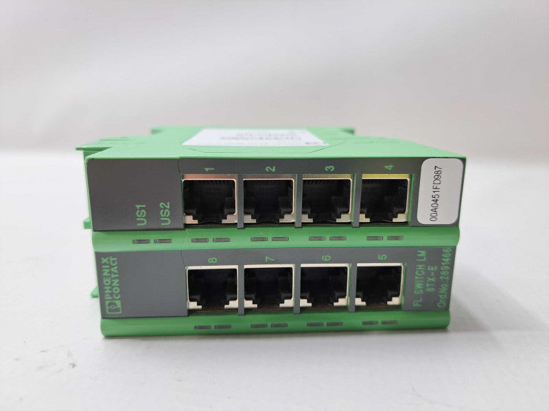 Phoenix Contact FL SWITCH LM 8TX-E Ethernet Module, PN: 2891466 )