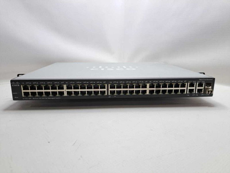 Cisco SF300-48P 48-Port 10/100 PoE- Managed Switch SRW248G4-K9 Q!