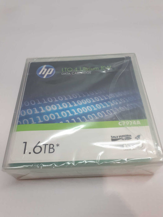 NEW HP LTO-4 Ultrium RW Data Cartridge Tape Green C7974A LTO4 800GB/1.6TB  &