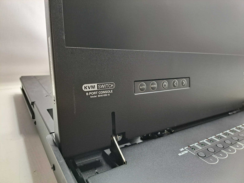 TRIPP LITE 19\\" LCD 8-Port Rack Console VGA KVM Switch B040-008-19  )