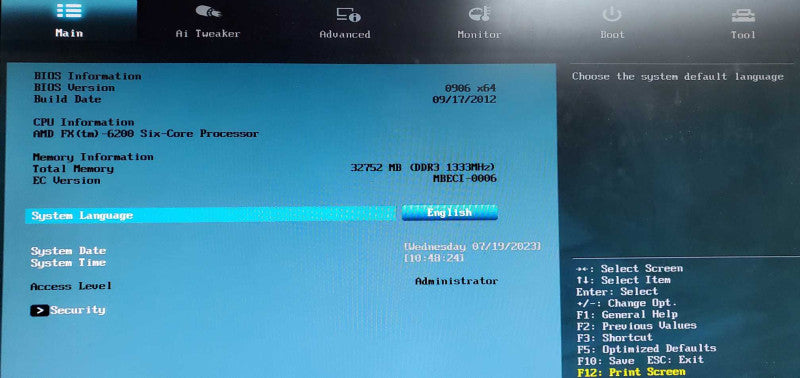 Custom PC AMD FX-6200 CPU 32GB DDR3 RAM Asus HD7770 GPU 500w PSU NO HDD @