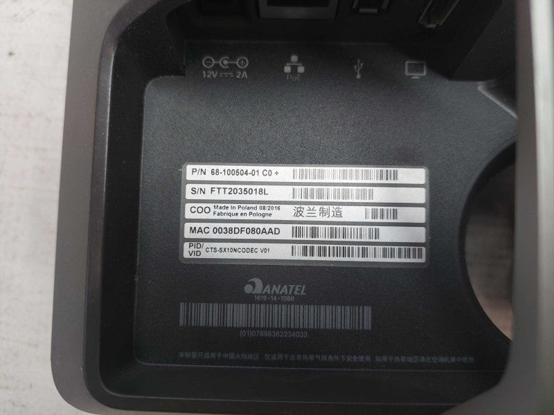 Cisco TelePressence SX10 Quick Set  Model TTC7-22: