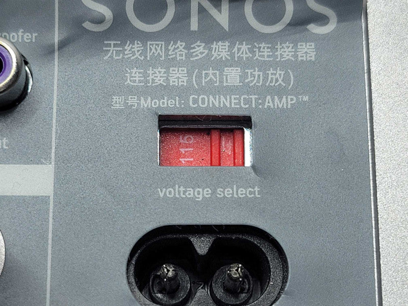 Sonos Connect:Amp Media Streamer Read _