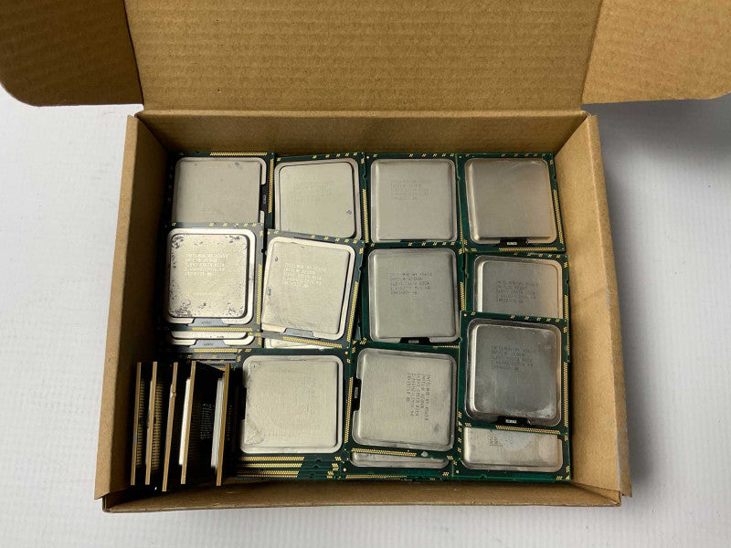 Box of \\"Intel Xeon X56xx\\" CPU 63 count  -
