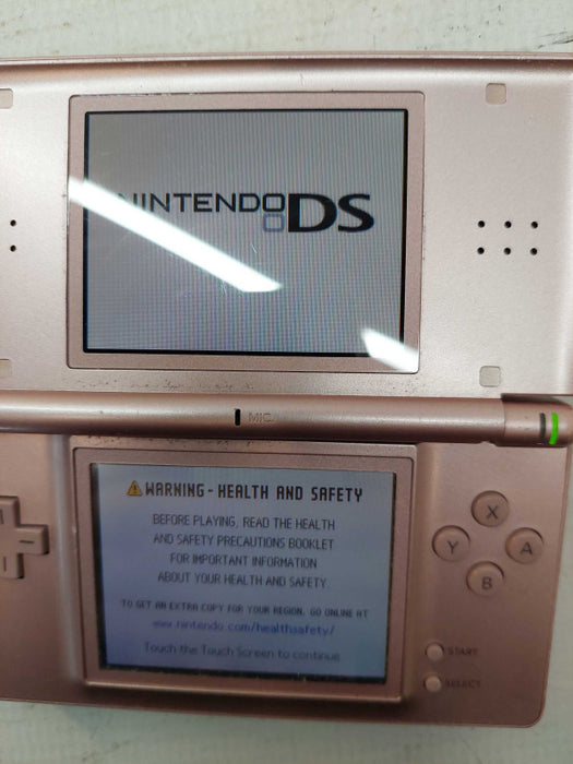 Nintendo DS Lite Handheld Console Coral Pink Model: USG-001