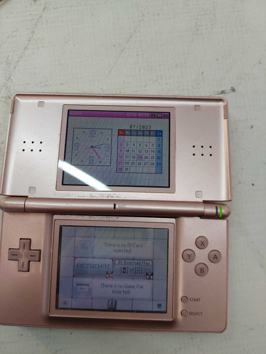 Nintendo DS Lite Handheld Console Coral Pink Model: USG-001