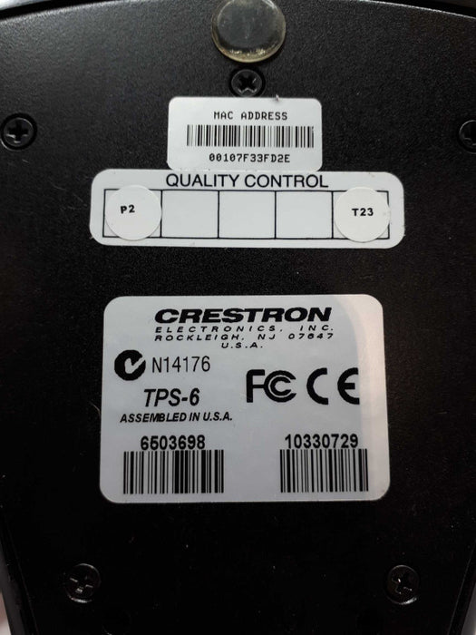 Crestron TPS-6 TouchPanel Wireless Touch Screen panel, &