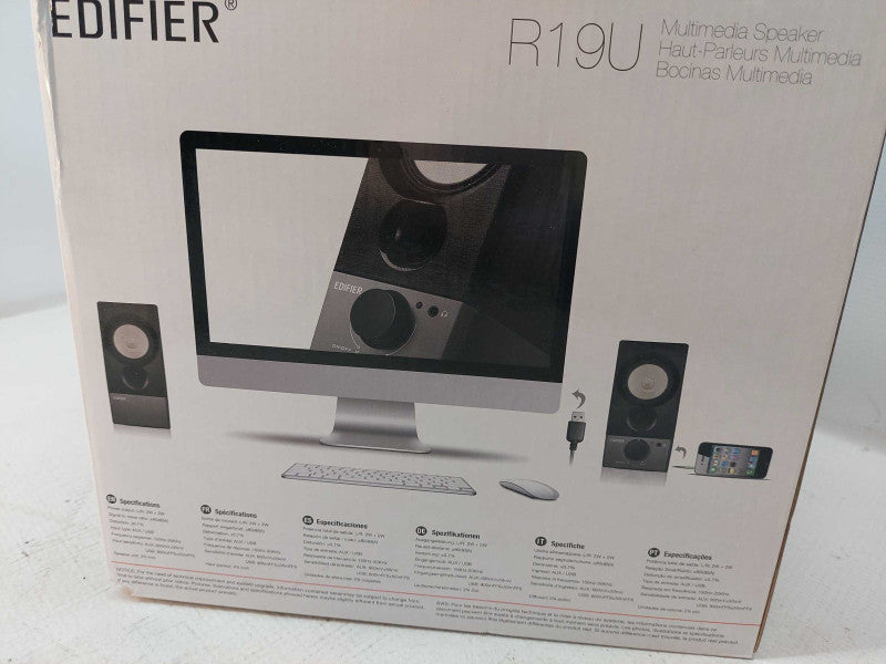 Edifier Multimedia Speakers Model: R19U