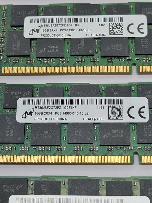 128GB (8X16GB) PC3-12800R