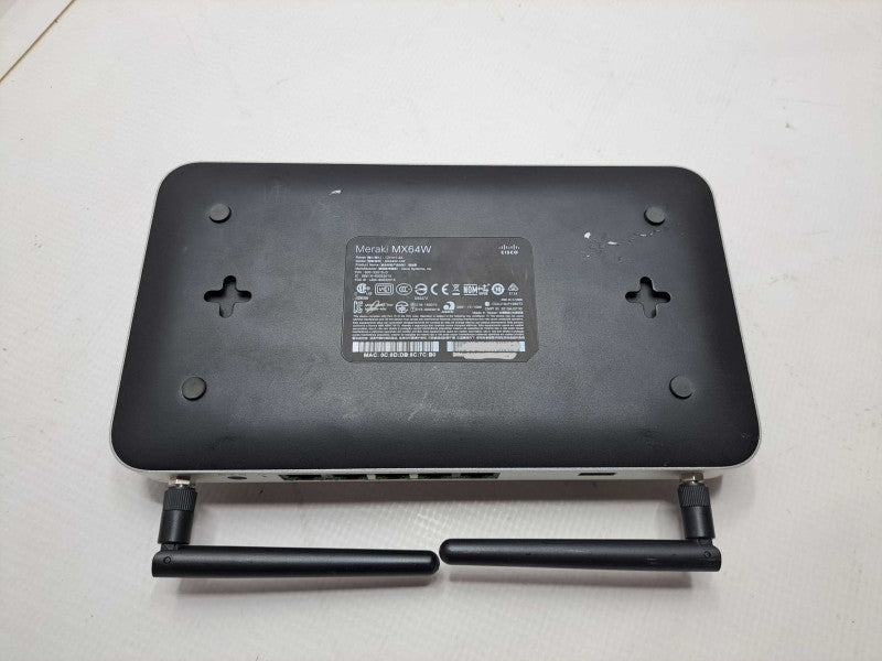 Cisco Meraki MX64W-HW Cloud Managed Security Appliance UNCLAIMED )